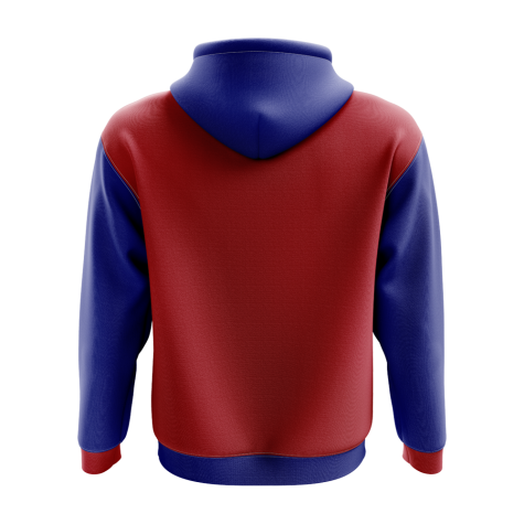 Paraguay Concept Country Football Hoody (Red)