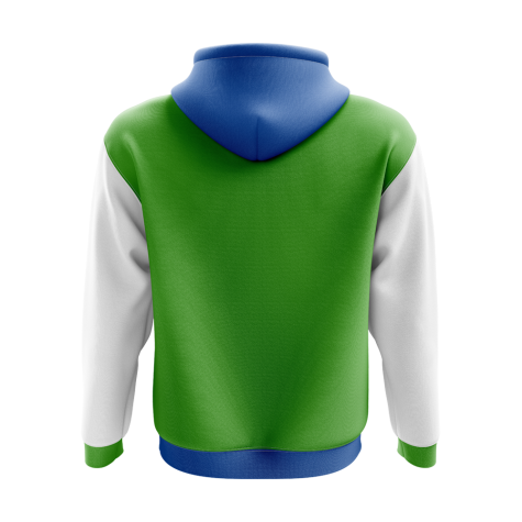 Sierra Leone Concept Country Football Hoody (Green)