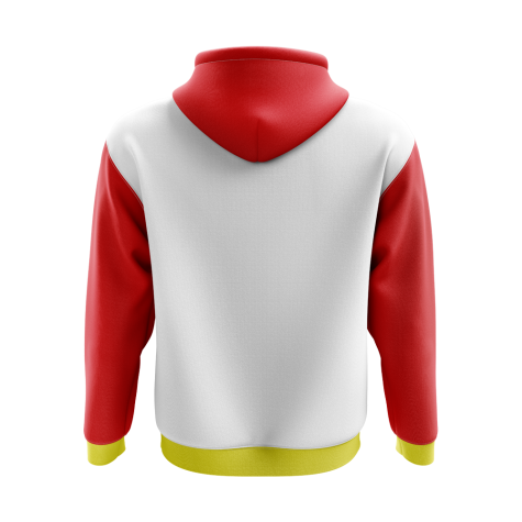 South Ossetia Concept Country Football Hoody (White)