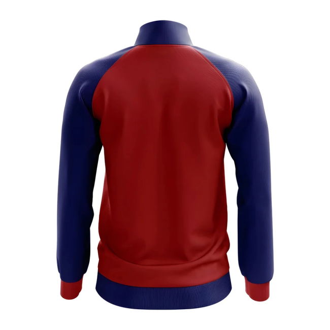 Romania Concept Football Track Jacket (Red) - Kids