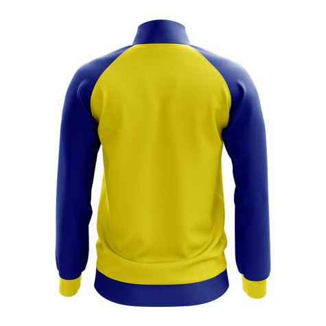 Barbados Concept Football Track Jacket (Yellow) - Kids