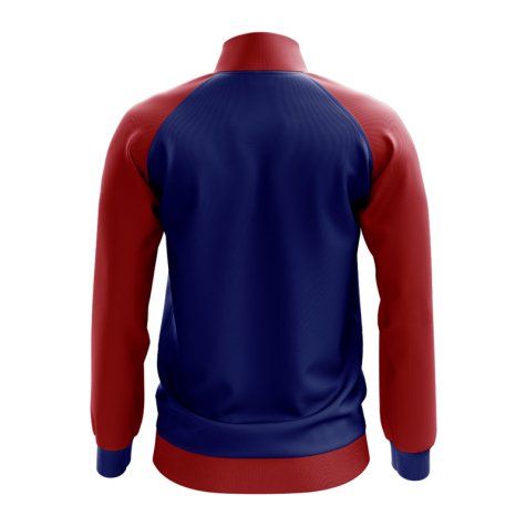 Dominican Republic Concept Football Track Jacket (Blue)