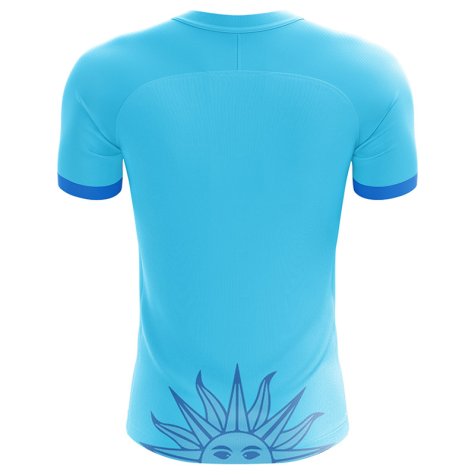 2018-2019 Uruguay Fans Culture Concept Home Shirt (D. Forlan 10) - Womens