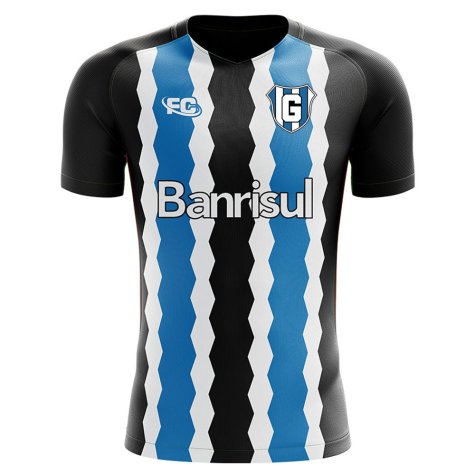 2018-2019 Gremio Fans Culture Home Concept Shirt (Ronaldinho 10) - Womens