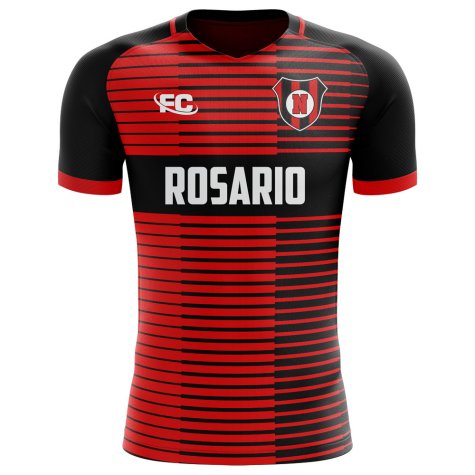 2018-2019 Newells Old Boys Fans Culture Home Concept Shirt (Your Name) - Little Boys