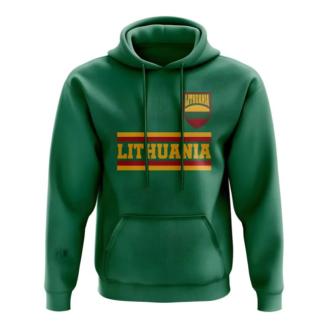 Lithuania Core Football Country Hoody (Green)