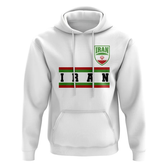 Iran Core Football Country Hoody (White)