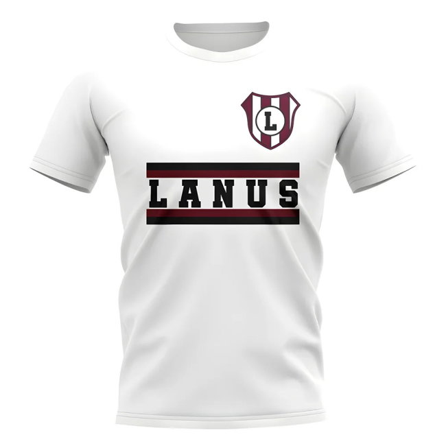 Lanus Core Football Club T-Shirt (White)