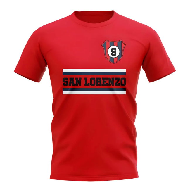 San Lorenzo Core Football Club T-Shirt (Red)
