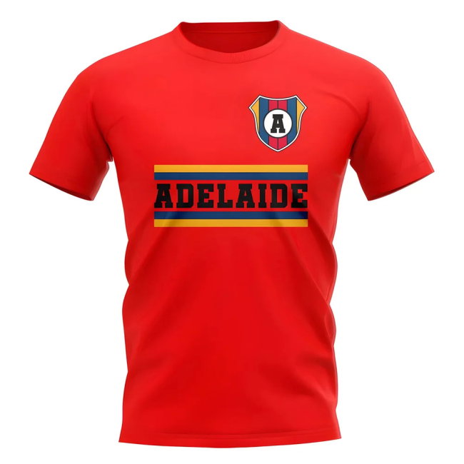 Adelaide United Core Football Club T-Shirt (Red)