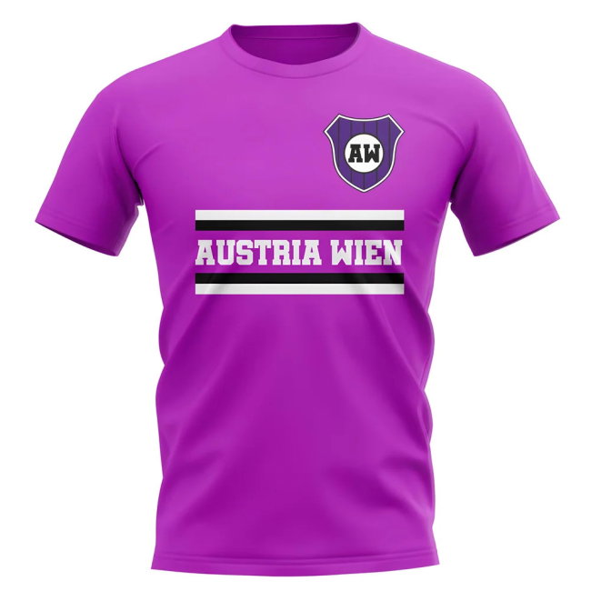 Austria Wien Core Football Club T-Shirt (Purple)