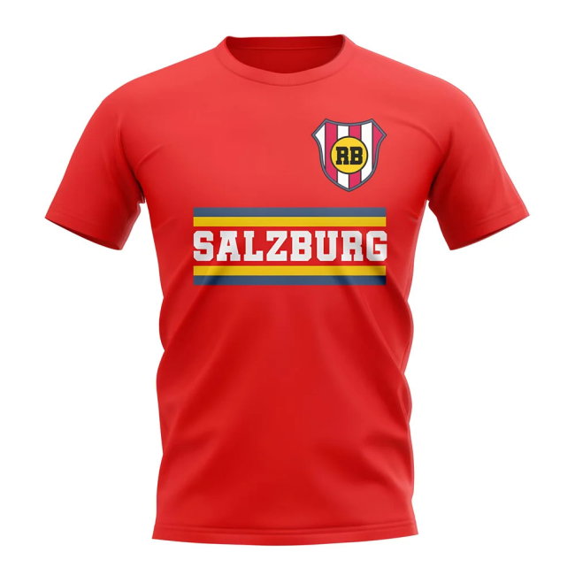Rb Salzburg Core Football Club T-Shirt (Red)