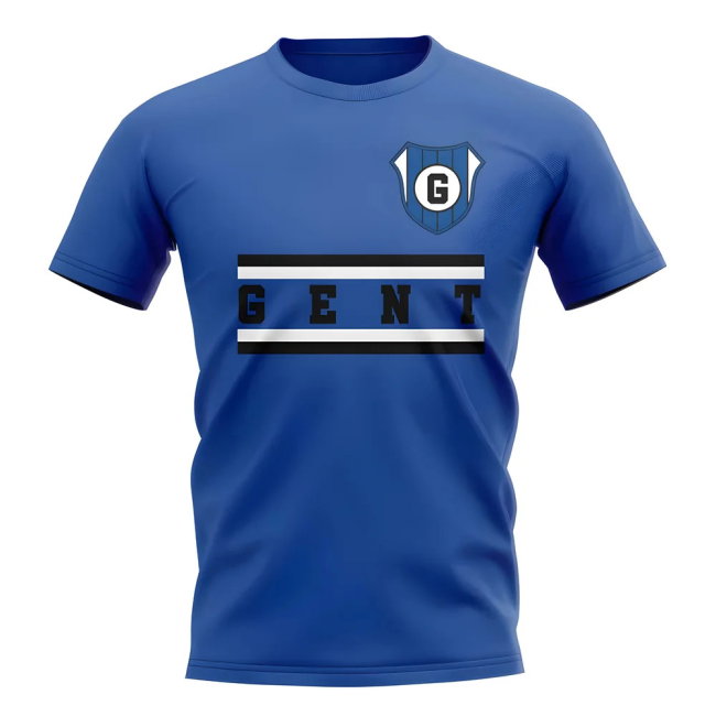 Gent Core Football Club T-Shirt (Royal)