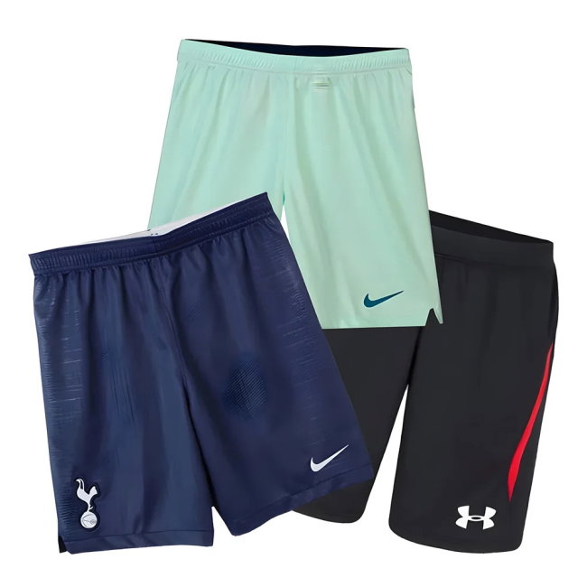 Mystery Football Shorts Grab Bag - Three Pairs