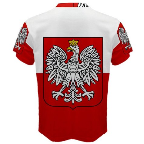 Poland Flag Sublimated Sports Jersey - Kids