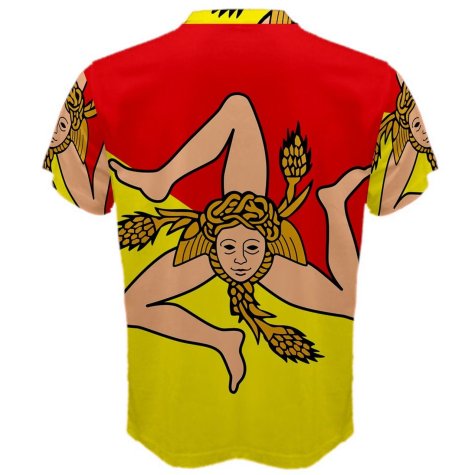 Sicily Coat of Arms Sublimated Sports Jersey