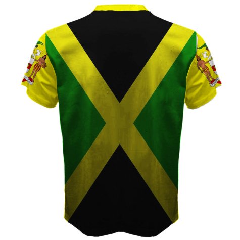 Jamaica Coat of Arms Sublimated Sports Jersey - Kids