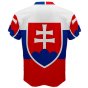 Slovakia Flag Sublimated Sports Jersey - Kids