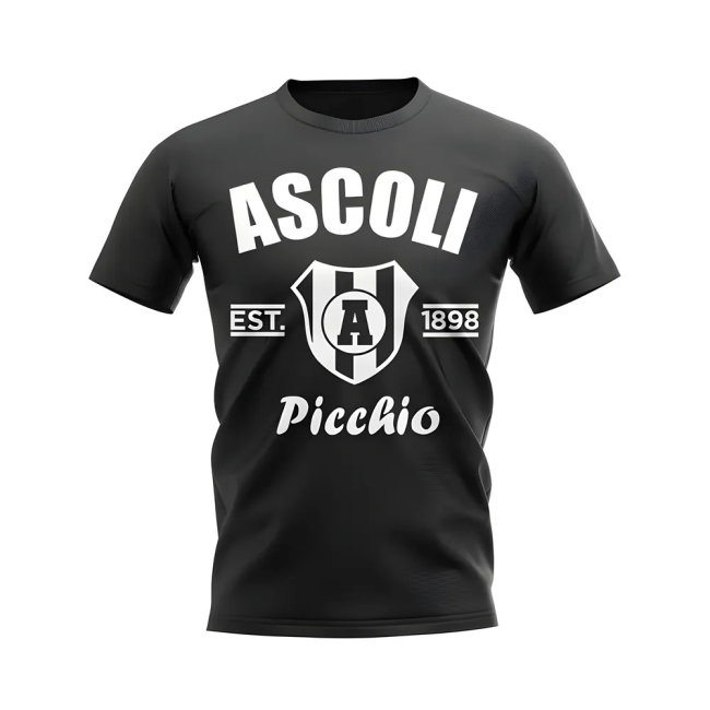 Ascoli Established Football T-Shirt (Black)