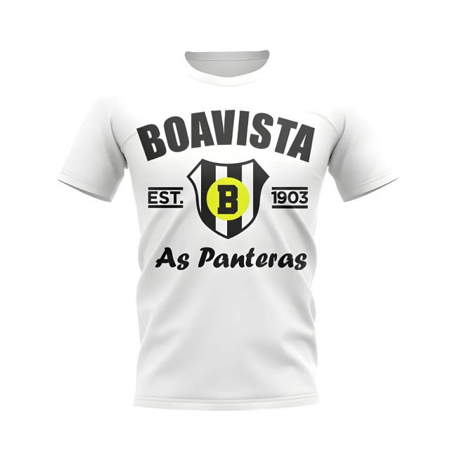 Boavista Established Football T-Shirt (White)