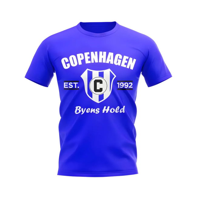 Copenhagen Established Football T-Shirt (Royal)