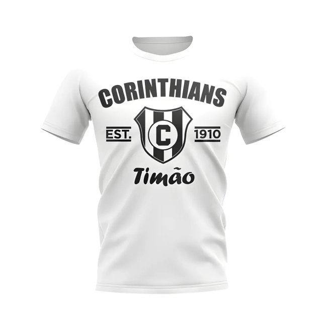 Corinthians Established Football T-Shirt (White)