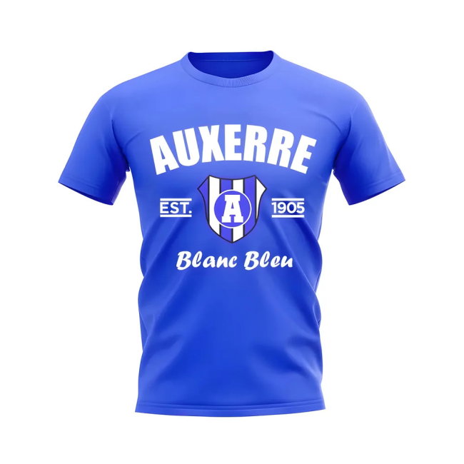 Auxerre Established Football T-Shirt (Royal)