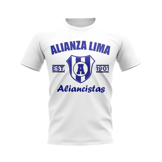 Alianza Lima Established Football T-Shirt (White)