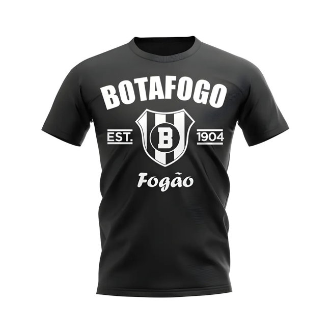 Botafogo Established Football T-Shirt (Black)