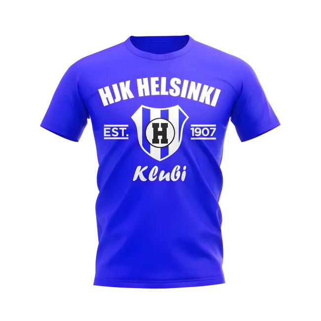 HJK Helsinki Established Football T-Shirt (Royal)