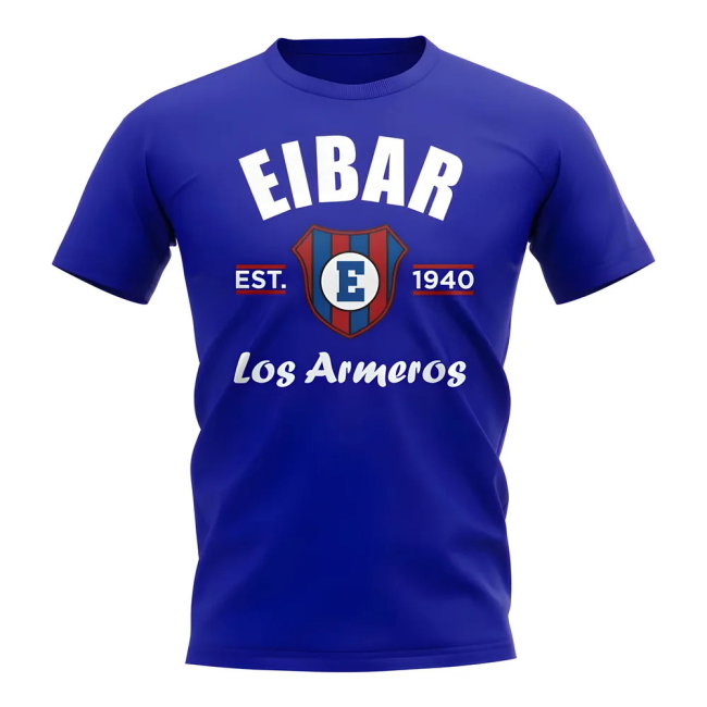 Eibar Established Football T-Shirt (Royal)