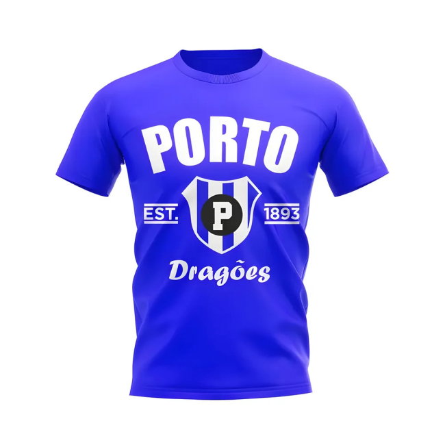 Porto Established Football T-Shirt (Royal)