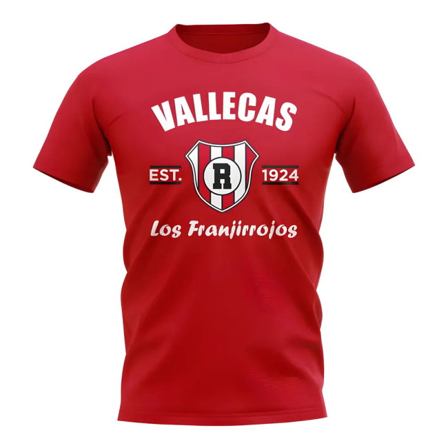 Rayo Vallecano Established Football T-Shirt (Red)