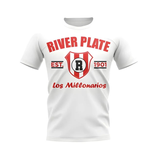 River Plate Established Football T-Shirt (White)