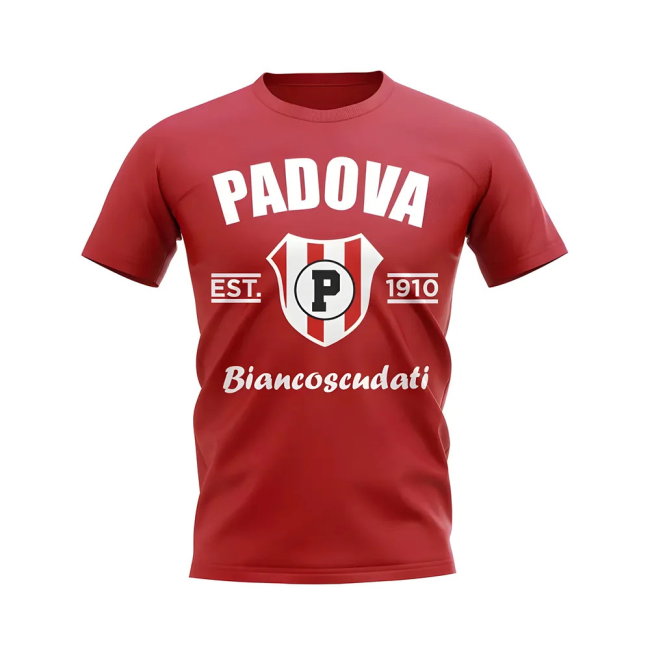 Padova Established Football T-Shirt (Red)