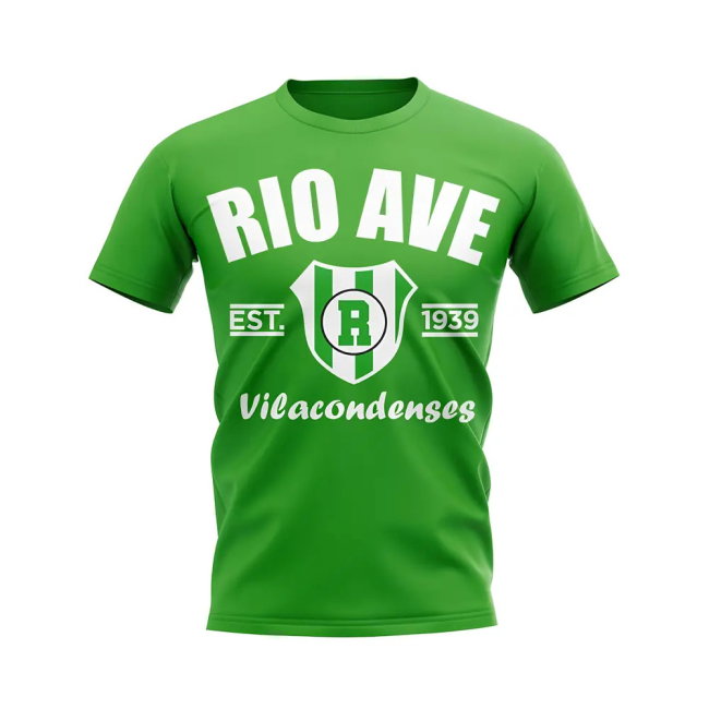 Rio Ave Established Football T-Shirt (Green)
