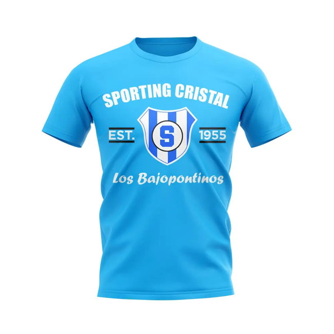 Sporting Cristal Established Football T-Shirt (Sky Blue)