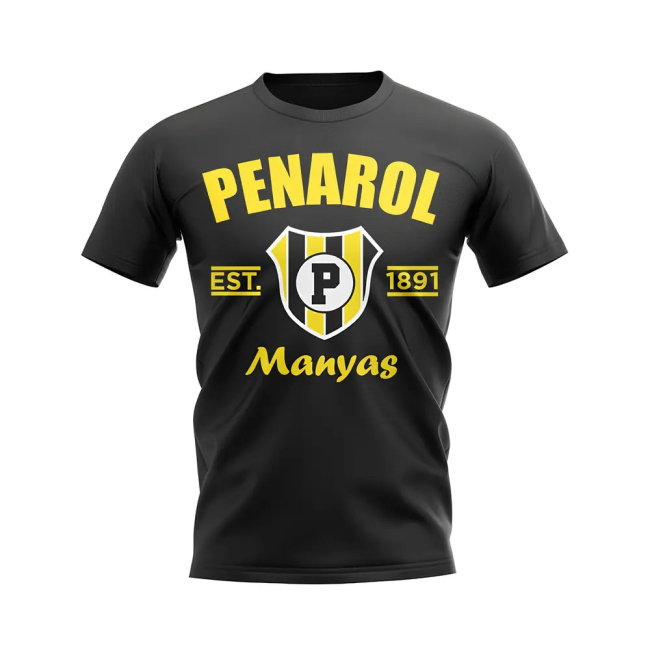 Penarol Established Football T-Shirt (Black)