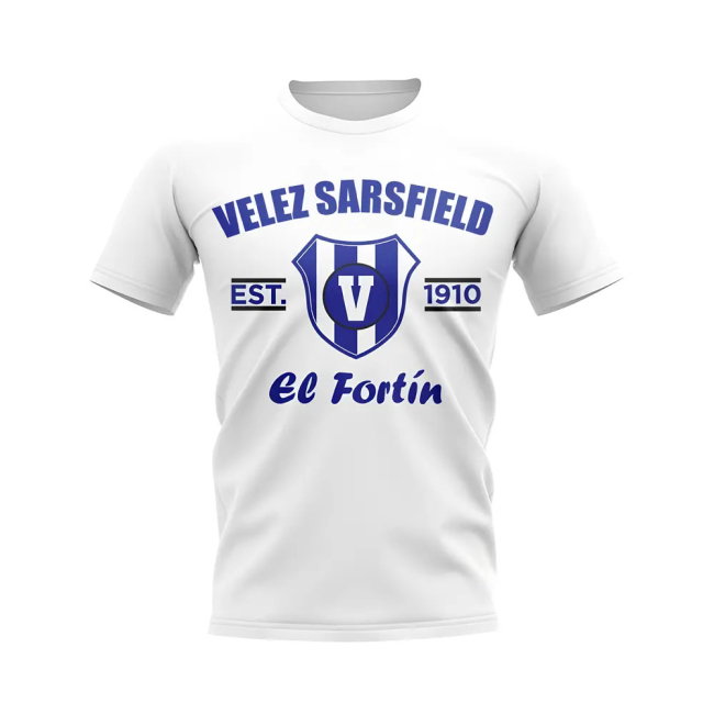 Velez Sarsfield Established Football T-Shirt (White)