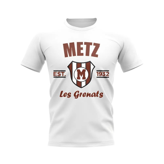 Metz Established Football T-Shirt (White)
