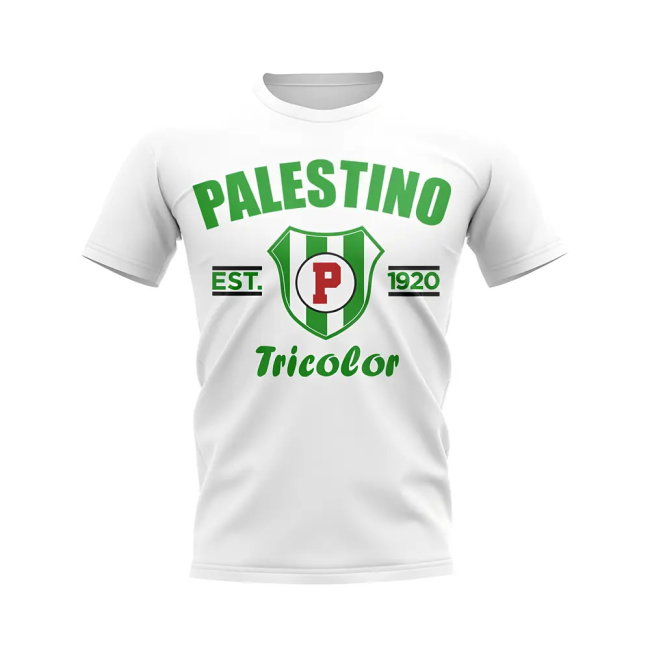 Palestino Established Football T-Shirt (White)