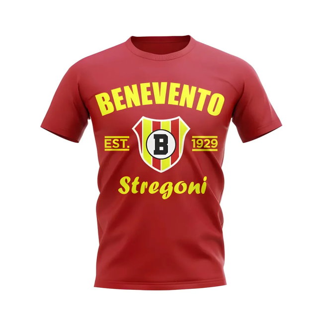 Benevento Calcio Established Football T-Shirt (Red)
