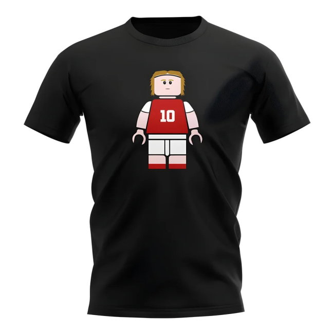 Luka Modric Croatia Brick Footballer T-Shirt (Black)