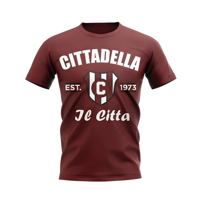Cittadella Established Football T-Shirt (Maroon)