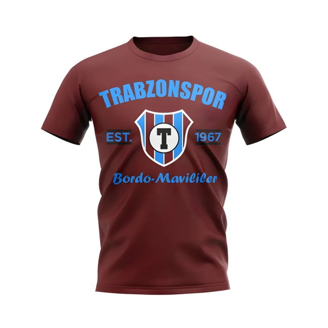 Trabzonspor Established Football T-Shirt (Maroon)