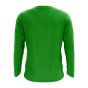 Brazil Core Football Country Long Sleeve T-Shirt (Green)