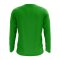Guinea Bissau Core Football Country Long Sleeve T-Shirt (Green)