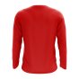Nepal Core Football Country Long Sleeve T-Shirt (Red)