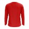 Turkey Core Football Country Long Sleeve T-Shirt (Red)
