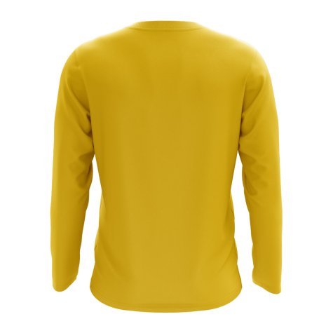 Ecuador Core Football Country Long Sleeve T-Shirt (Yellow)